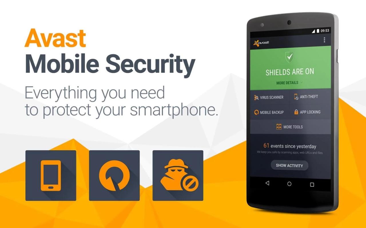 Avast mobile security