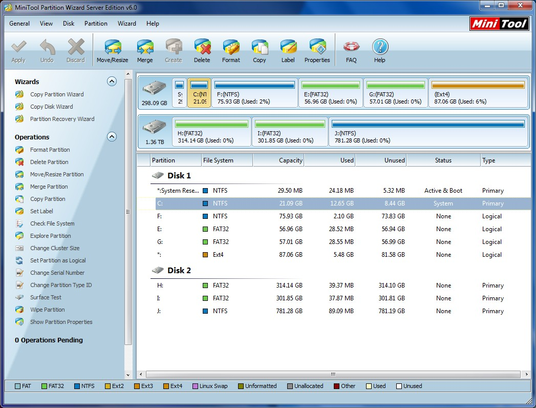 Minitool partition