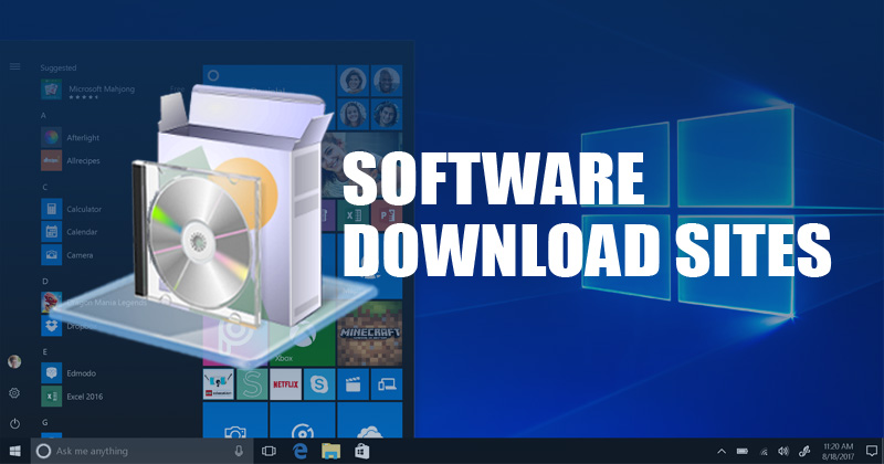 Software downloads top