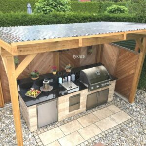 Diy outdoor kitchen