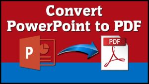 Pptx to pdf converter