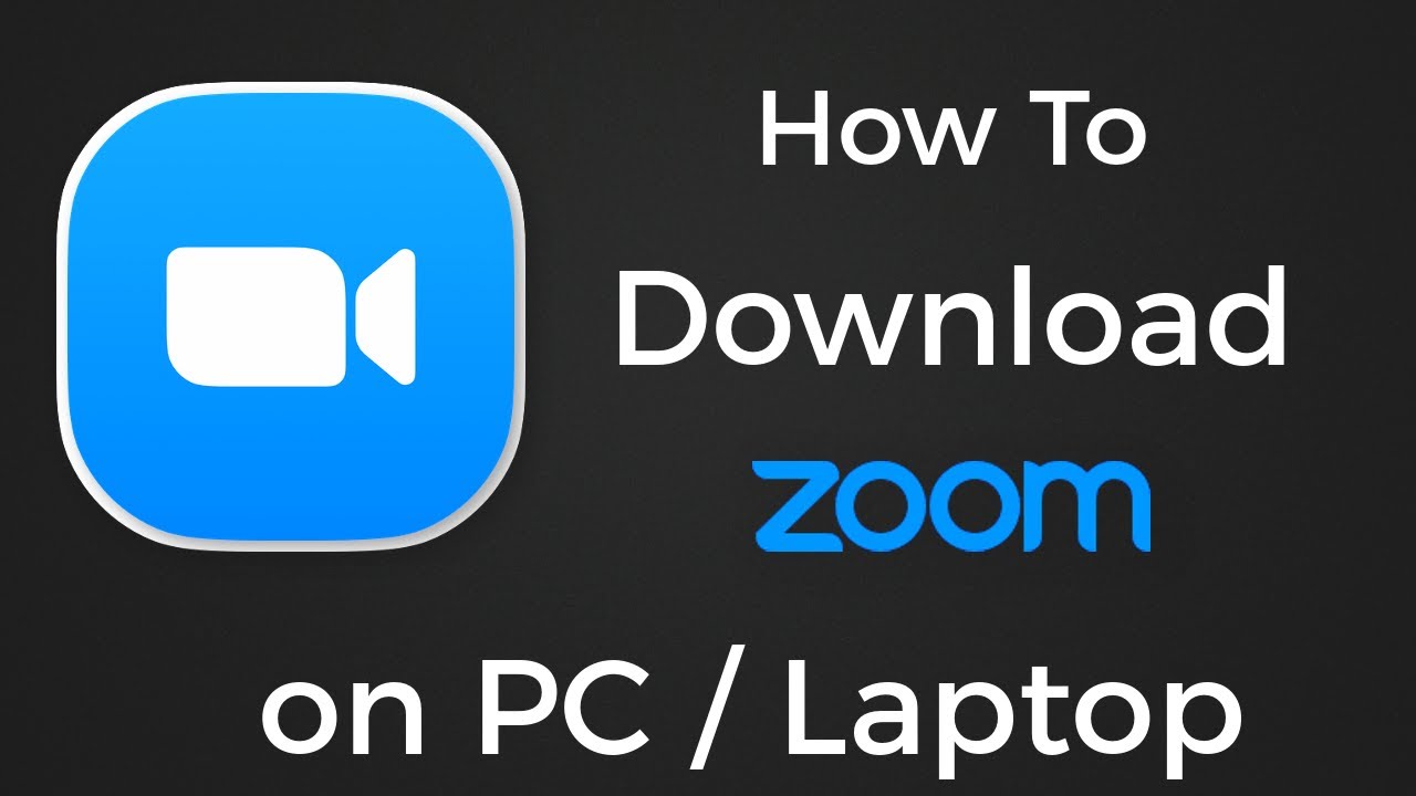 Zoom app for pc