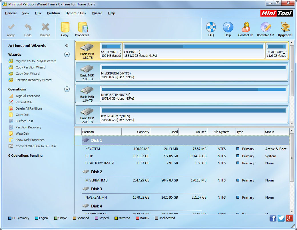 Partition wizard minitool disk seagate crack serial using unallocated