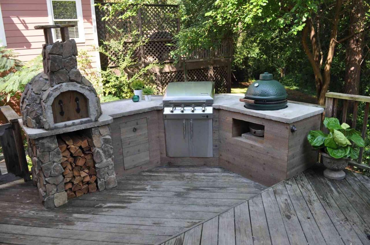 Diy outdoor kitchen