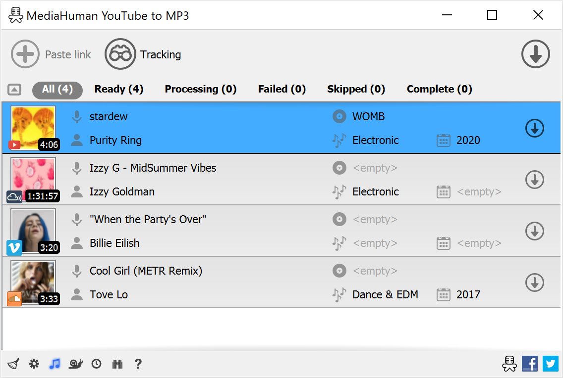 Youtube to audio converter