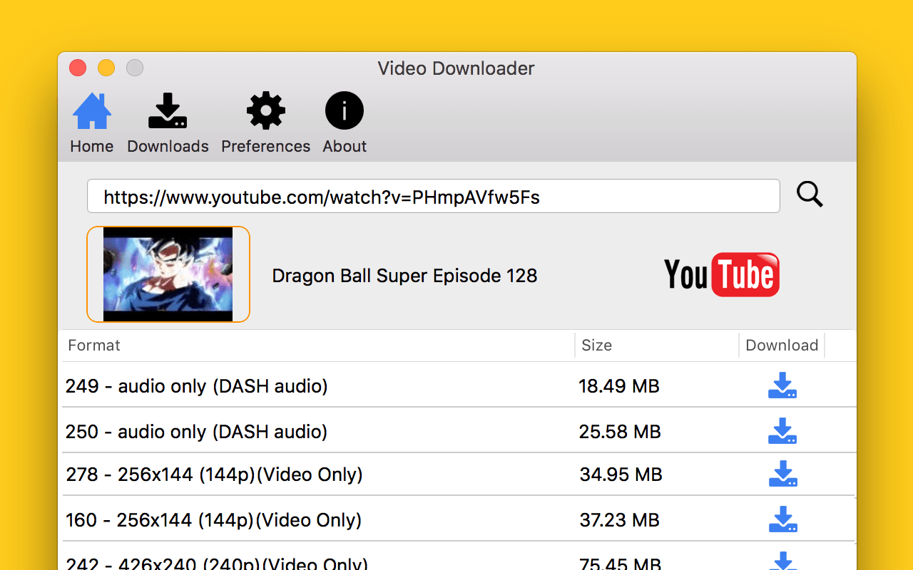 Youtube video downloader online