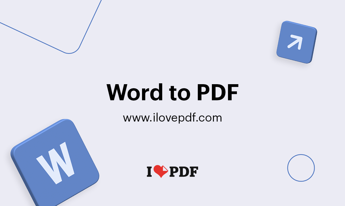 Word to pdf converter i love pdf