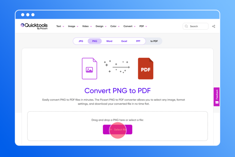 Png to pdf converter