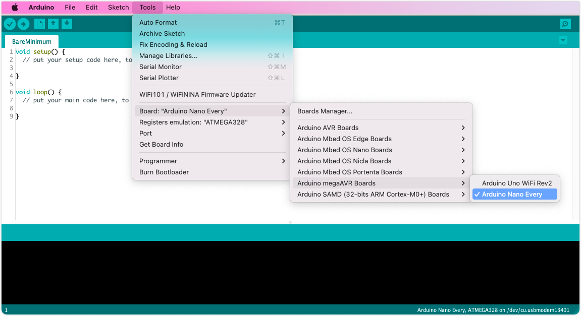 Arduino ide