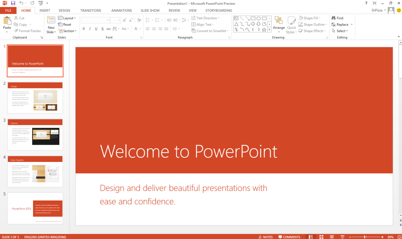 Powerpoint microsoft pc soft en