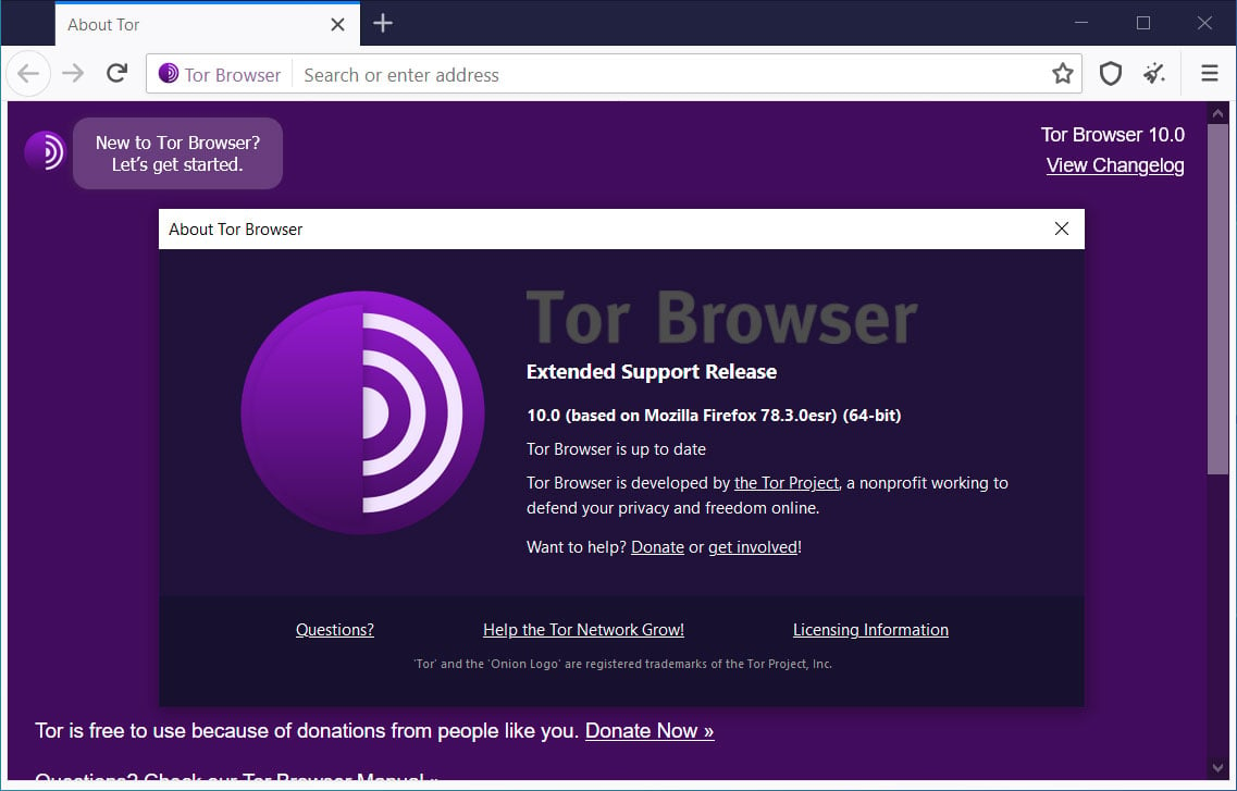 Tor browser